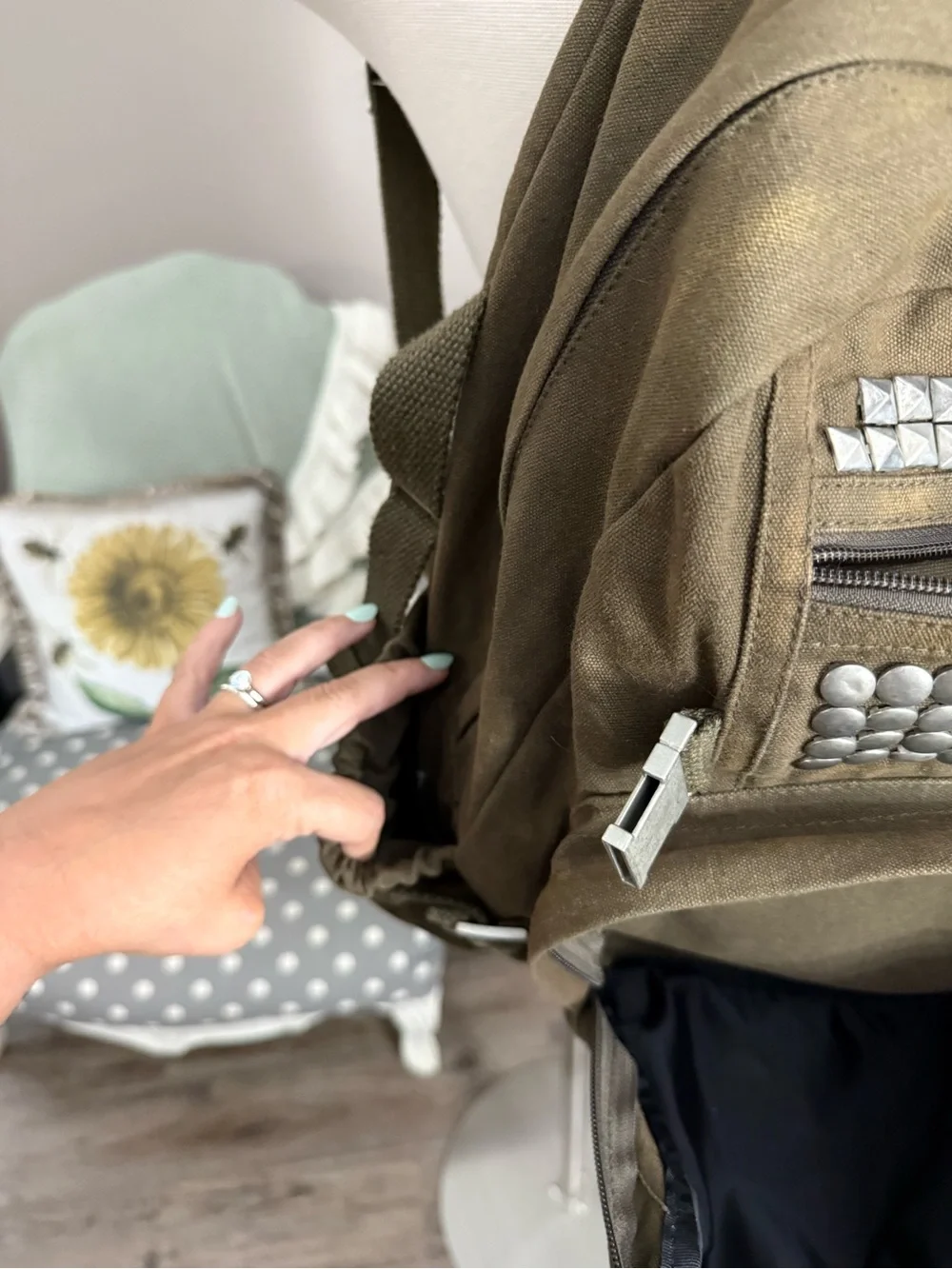 Free People • Berlin Studded Backpack